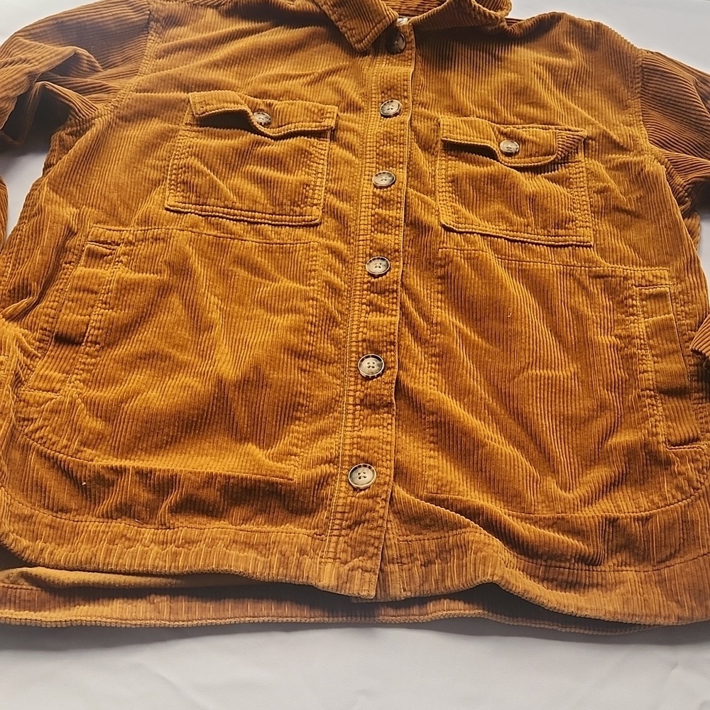 Madewell Mustard Corduroy Jacket - Picture 3 of 9